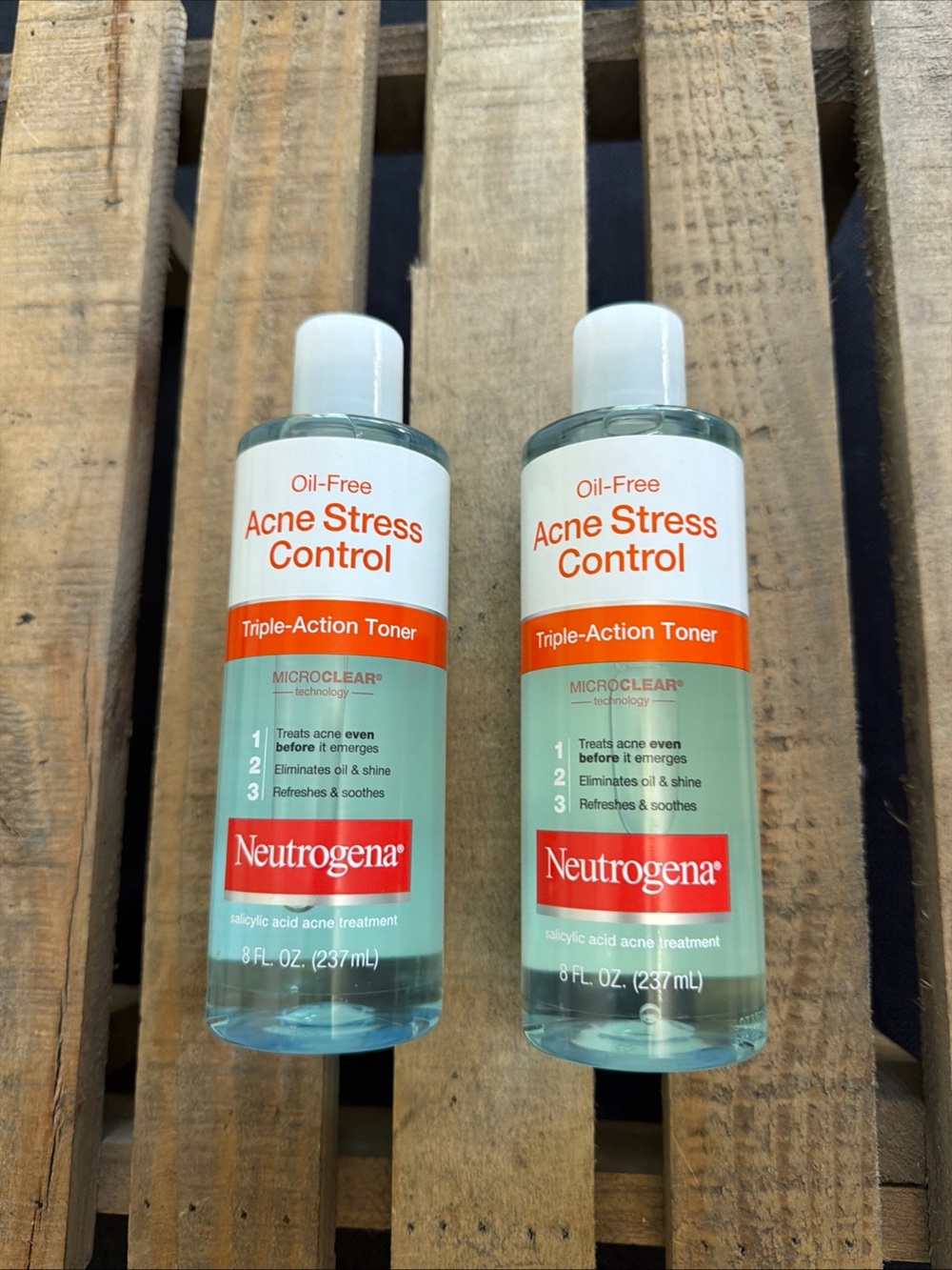 2- Neutrogena Acne Stress Control Triple-Action Toner -